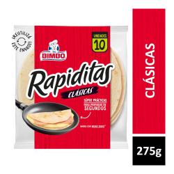 Panqueque rapiditas clásicas Bimbo 275 Gr
