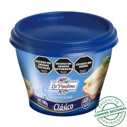 Queso untable clásico La Paulina 190 Gr