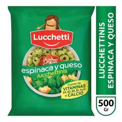 Cappellettis espinaca y queso Lucchetti 500 Gr