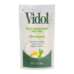 Polvo pédico - bolsa Vidol 250 Gr