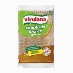 Esponja chatita bronce Virulana 1 U