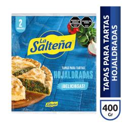 Tapas tartas hojaldrada La Salteña 400 Gr