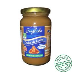 Dulce de leche sin azúcar con splenda - frasco Singluko 400 Gr