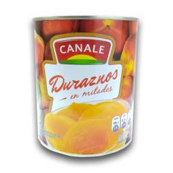 Duraznos mitades - lata Canale 820 Gr