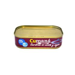 Sardinas en aceite Cumaná 120 Gr