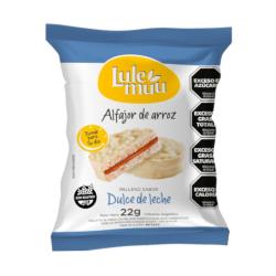 Alfajor arroz chocolate blanco Lulemuu 30 Gr