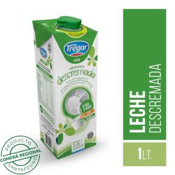 Leche larga vida descremada - tetra Tregar 1 Lt