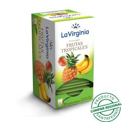 Té con frutas tropicales ensobrado - saquitos La Virginia 20 U