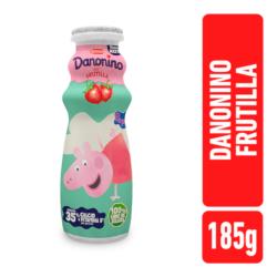 Alimento lacteo bebible frutilla - botella Danonino 185 Gr