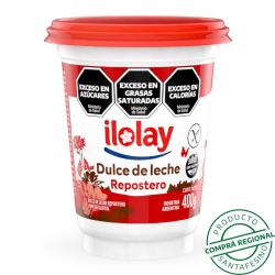 Dulce de leche repostero Ilolay 400 Gr