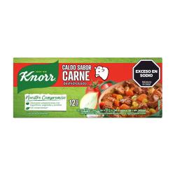 Caldo carne cubo Knorr 12 U