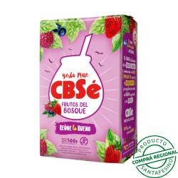 Yerba mate sabor frutos del bosque Cbse 500 Gr
