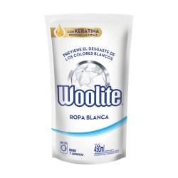 Jabón líquido lavarropas automático ropa fina blanca - doy pack Woolite 450 Ml