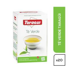 Té verde - saquitos Taragüi 20 U