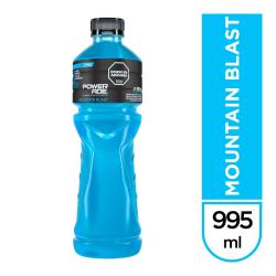 Bebida isotónica mountain blast - botella Powerade 995 Ml