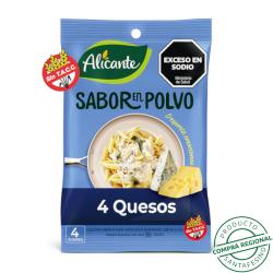 Sabor en polvo 4 quesos Alicante 30 Gr