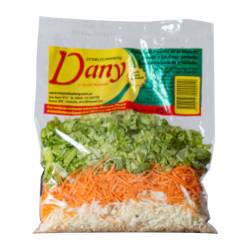Veduras mixtas repollo zanahoria y lechuga Dany 200 Gr