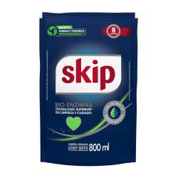 Jabón líquido lavarropas automático - doy pack Skip 800 Ml