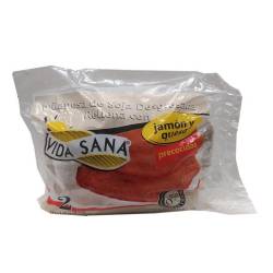 Milanesas de soja rellenas jamón y queso 2u Vida Sana 175 Gr
