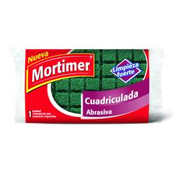 Esponja fibra abrasiva Mortimer 1 U