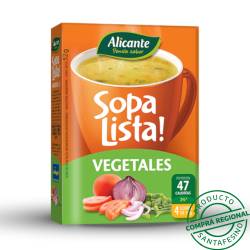 Sopa lista vegetales Alicante 52 Gr