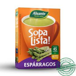 Sopa lista esparragos Alicante 52 Gr