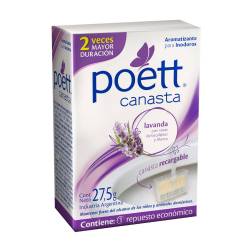 Desodorante inodoros repuesto canasta Poett 27.5 Gr