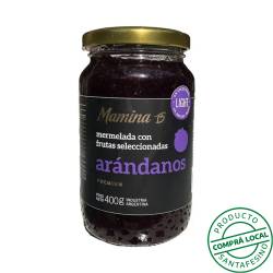 Mermelada light arándanos - frasco Mamina 400 Gr