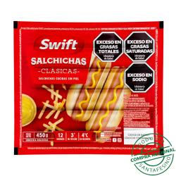 Salchichas x 12u Swift 450 Gr