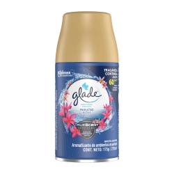 Aromatizante de ambiente automático repuesto paraíso azul Glade 270 Cm3