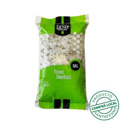 Sal parrillera con finas hierbas - bolsa Dino Gourmet 340 Gr
