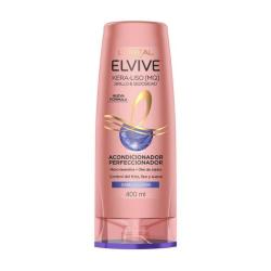 Acondicionador kera-liso brillo Elvive 400 Ml