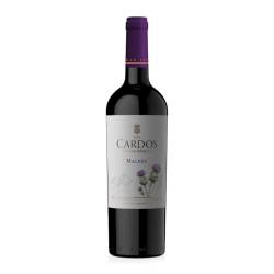 Vino malbec Los Cardos 750 Ml
