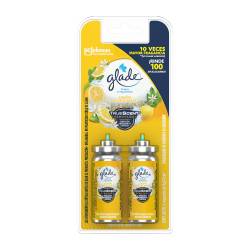 Aromatizante de ambiente repuesto limón 2x12ml Glade Toque 24 Cm3