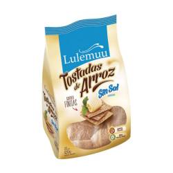 Tostadas de arroz sin sal Lulemuu 120 Gr