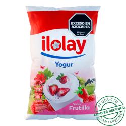 Yogur bebible entero frutilla - sachet Ilolay 900 Gr