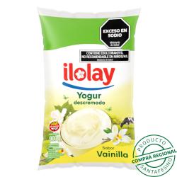 Yogur bebible descremado vainilla - sachet Ilolay 900 Gr