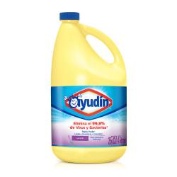 Lavandina flores lavanda - botella Ayudín 4 Lt