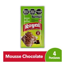Mousse chocolate bajo en azúcares Royal 40 Gr