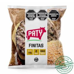 Hamburguesas finitas x 2 unidades Paty 110 Gr
