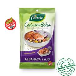 Condimento para pollo albahaca y ajo Alicante 30 Gr