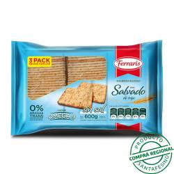 Galletita salvado sin sal Ferraris 600 Gr