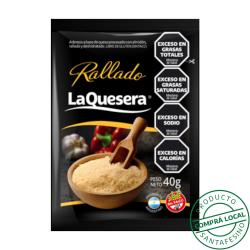 Aderezo queso rallado - bolsa La Quesera 40 Gr