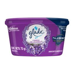 Aromatizante continuo gel autos lavanda Glade 70 Gr