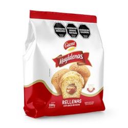 Magdalenas con dulce de leche Gaona 200 Gr