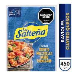 Ravioles 4 quesos La Salteña 450 Gr