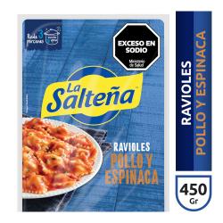 Ravioles pollo y espinaca La Salteña 450 Gr