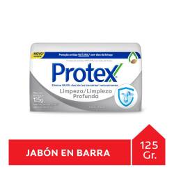 Jabon antibacterial limpieza profunda Protex 125 Gr