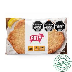 Medallón rebozado x 2u Paty 200 Gr