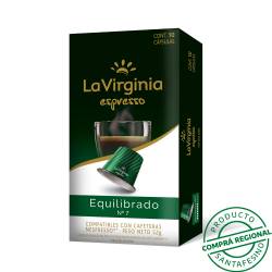Café equilibrado cápsulas La Virginia 52 Gr
